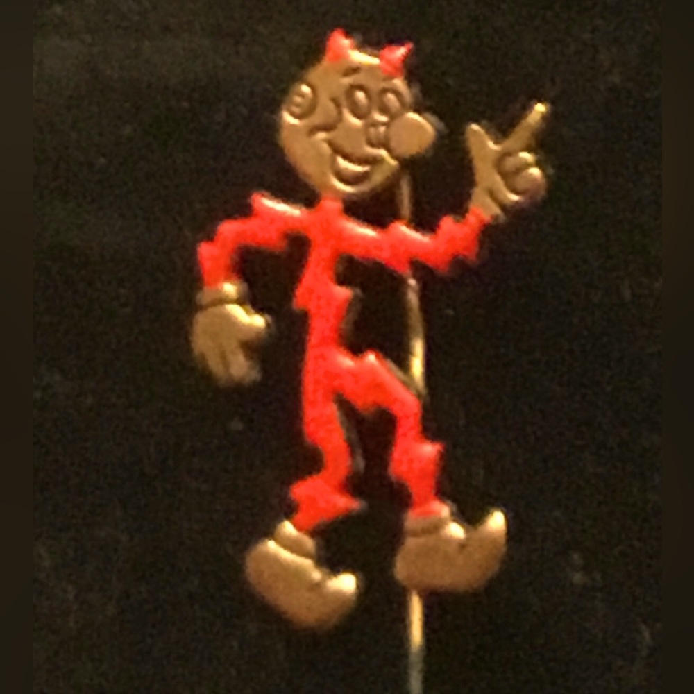 Reddy Kilowatt Vintage Lapel Stick Pin